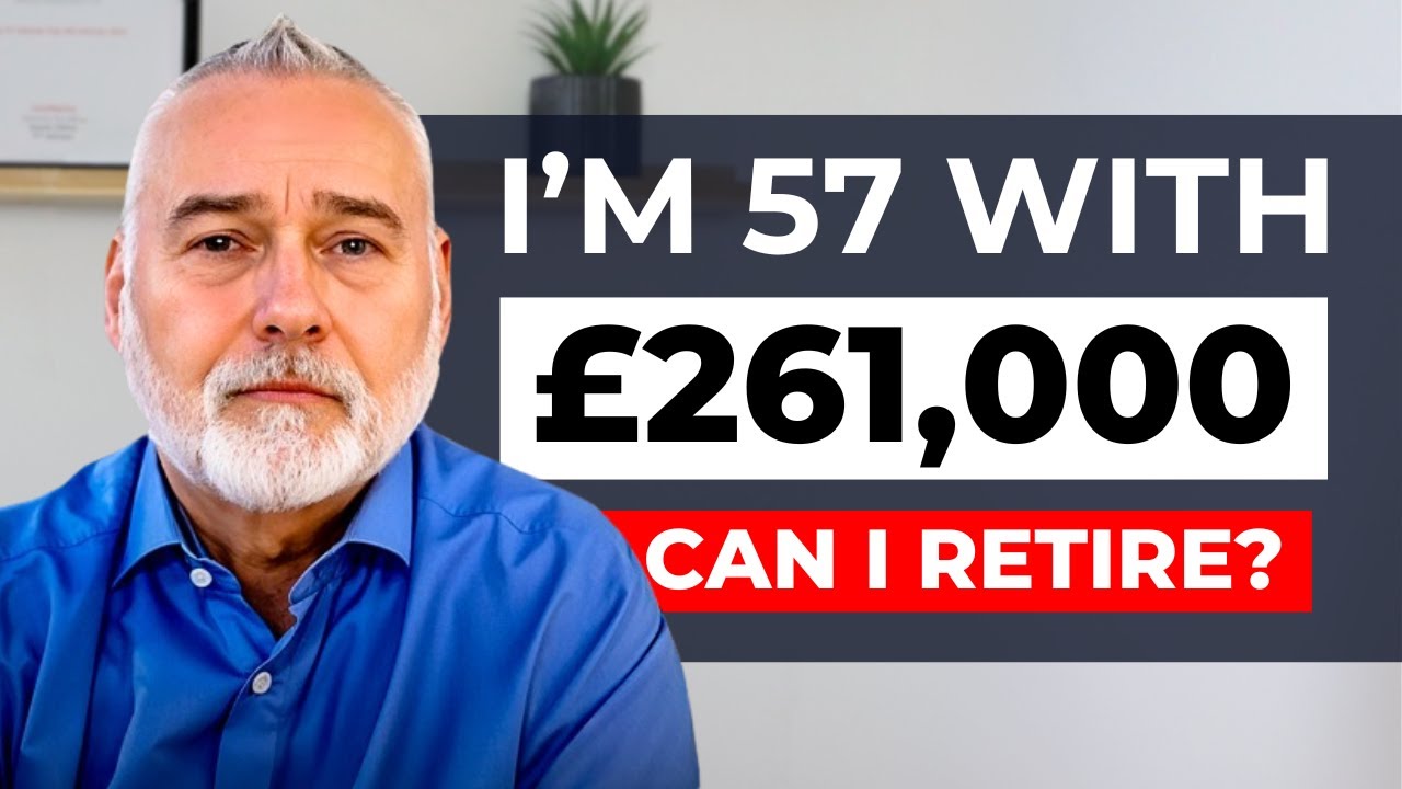 Can I retire at 57 with £261,000 Saved For Retirement?