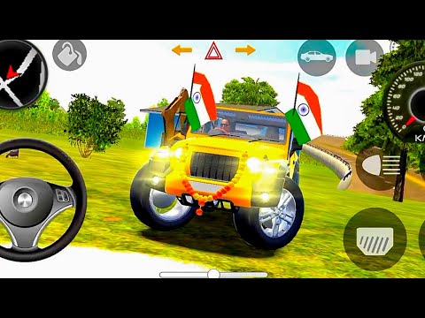 Dollar (Song) Modified Mahindra Black Thar👿 || Indian Cars Simulator 3D || Android Gameplay Part 1
