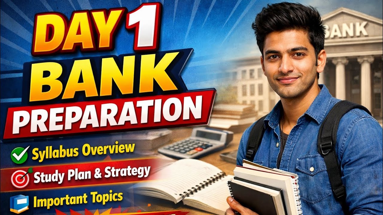 Bank PO Preparation Day 1 | Zero to Selection Strategy | SBI & IBPS