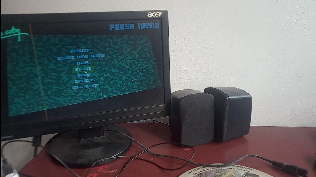 how to connect PS2 in pc monitor malayalam YouTube