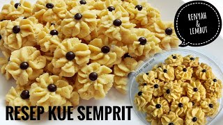 Resep Kue Semprit Renyah dan Lembut untuk Lebaran