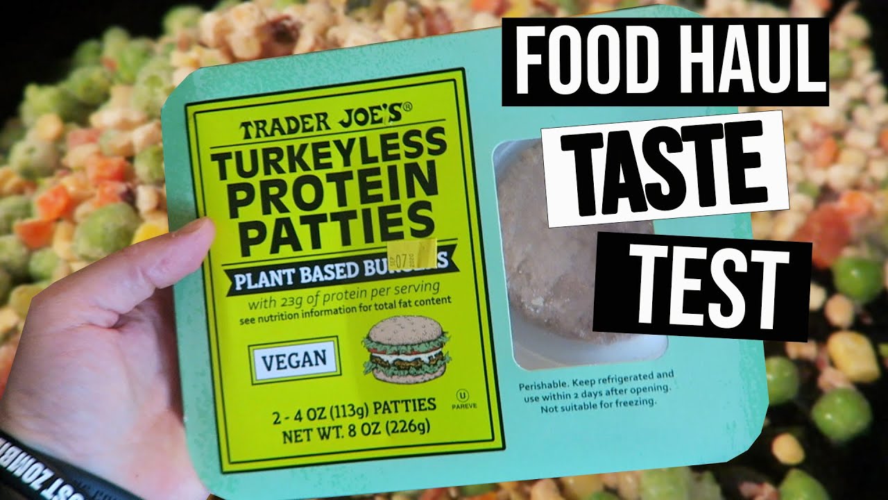 Trader Joe's Food Haul New Products & Taste Test YouTube