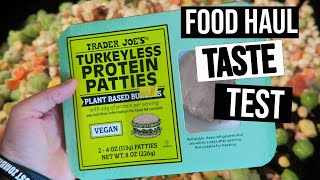 Trader Joe's Food Haul New Products \& Taste Test