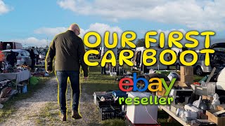 FIRST Car boot sale as an eBay reseller!
