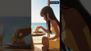 Post-Funge nap by the ocean 🌊💤 #blackanimegirl #funge #moamba #angolafood #cozylife #africanvibe