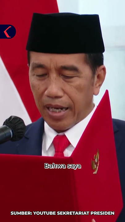 Momen Yudo Margono Salah Ucap Sumpah Saat Pelantikan #shorts