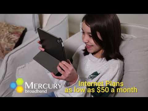Get Connected With Mercury Broadband Today! - YouTube