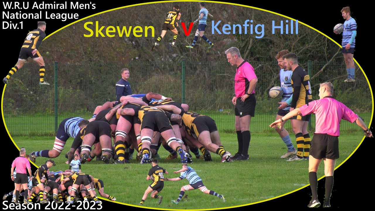 Kenfig Hill Rfc Skewen R.F.C v Kenfig Hill R.F.C W.R.U Admiral Men's National League ...