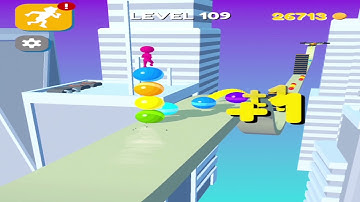 Stack Rider - All levels gameplay walkthrough (android ios) Level 108-109