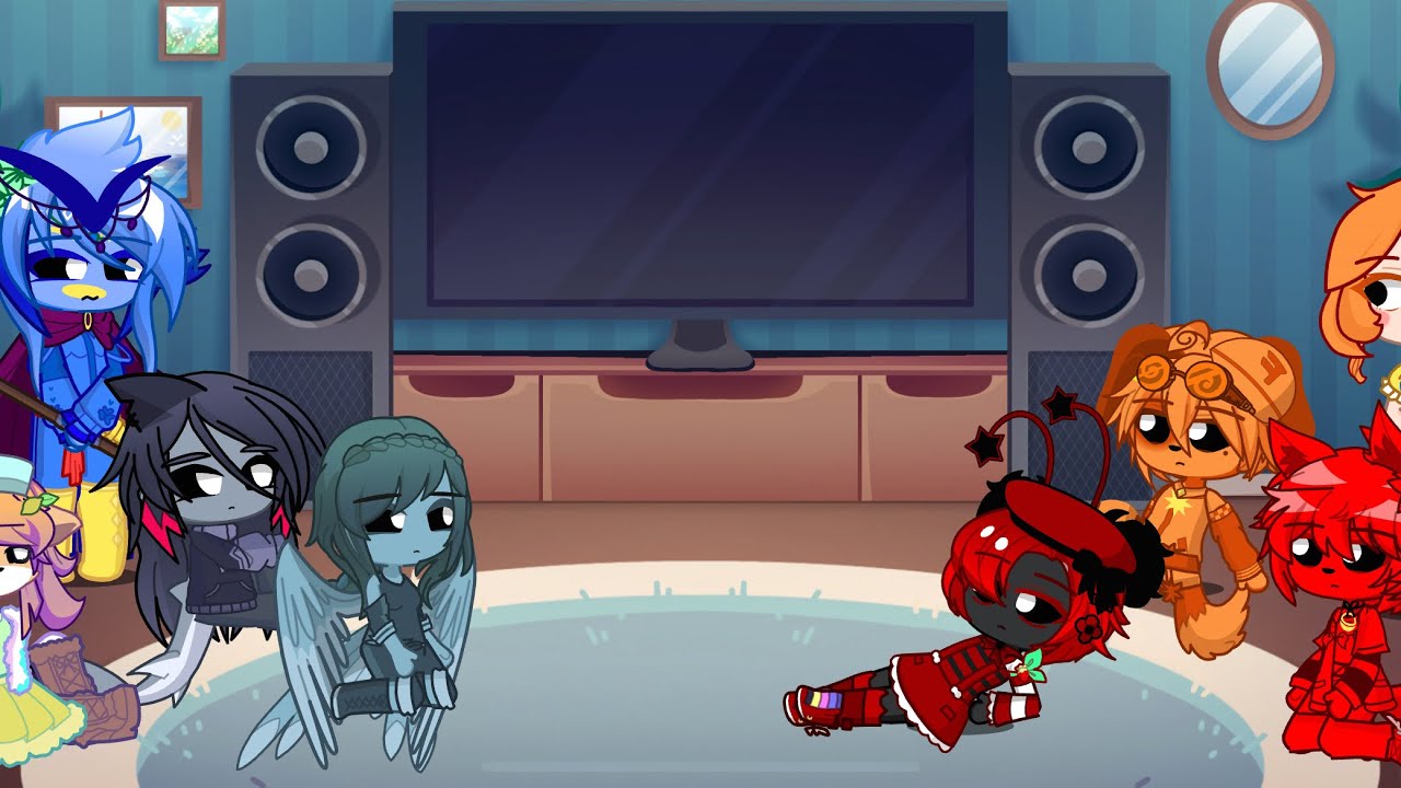 Critters (+ miss delight) react to smile x frown everyday (read the desc)