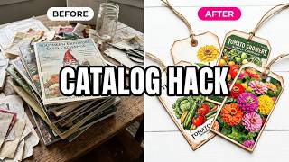 Turn Your Old Seed Catalogs Into A Work Of Art