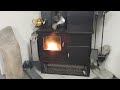 Gravity feed  nonelectric pellet stove  gap 2020 by independent stove