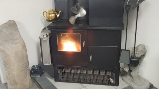 Non-Electric Pellet Stove The Mini Me - Flame Innovation