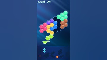 BLOCK! Hexa Puzzle! Master Level 28 (Basic) - Lösung Solution Walkthrough