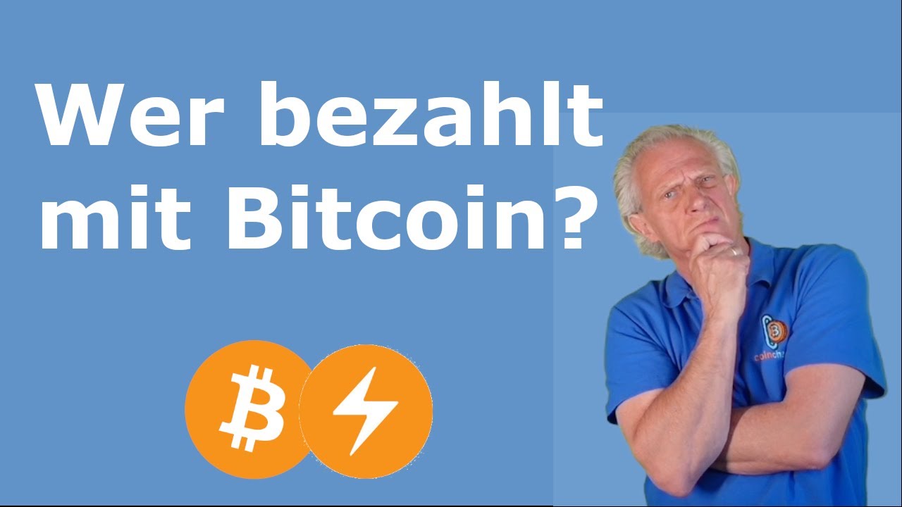 Wer bezahlt mit Bitcoin?