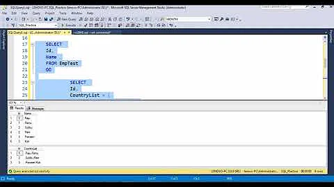 Microsoft SQL Server Development Part 22 : How to use XML Path in SQL Server