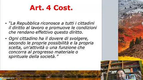 Cosa dice la Costituzione italiana sulla libertà di movimento?