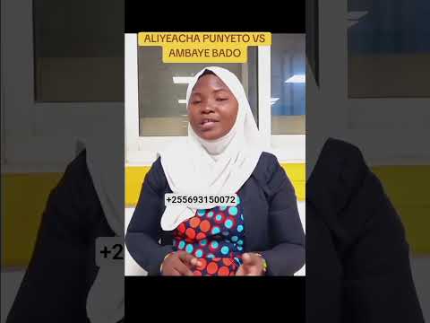 TOFAUTI KATI YA ALIYEACHA PUNYETO NA AMBAYE BADO Punyeto Libeafyapoint Nguvuzakiume Texasusa