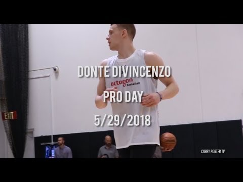 Donte Divincenzo Pro Day 2018: Full Pre Draft Workout