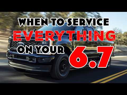 When to service EVERYTHING on your 6.7 #powerstroke #fordsuperduty #superduty #f250 #flyingwrenches