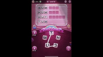 (Free Like Video) Word Connect (Dance Party) | Level 43 #shorts