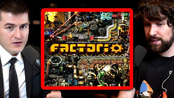 Destiny explains Factorio to Lex Fridman