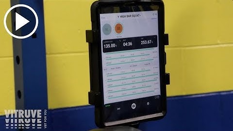 VITRUVE Fosters Interest In Velocity-Based Training