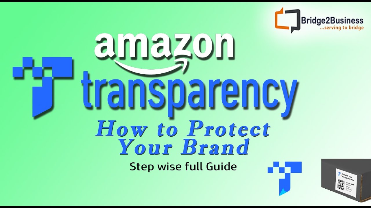 Amazon India Transparency Program step by step registration | How to ...