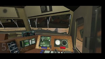 Trainz 3 BNSF ES44C4 Cab ride (Broken cab)
