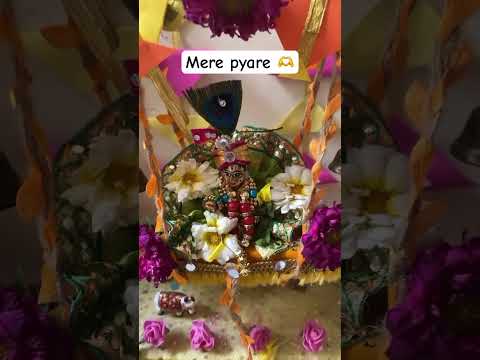 Laddu Gopal shringar #laddugopal #laddugopalshorts #bihariji #shorts
