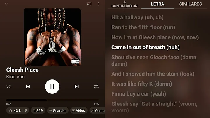 Gleesh place (king von) lyrics