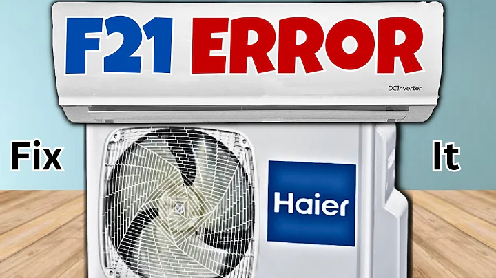 Fix F-21 Error Code In Haier Mini Split AC Easily!
