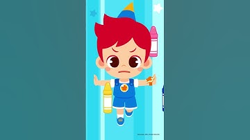 Where Did the Donuts’ Colors Go? 🍩🤔 Naughty Color Monster #JunyTony #shorts