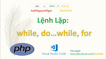 Bài 2.2. Lệnh lặp: while, do...while, và for trong lập trình PHP