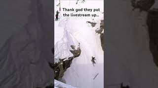 Check my channel for the pov #skiingfails #snowboarding #wintersports #skiing #ski #corbets