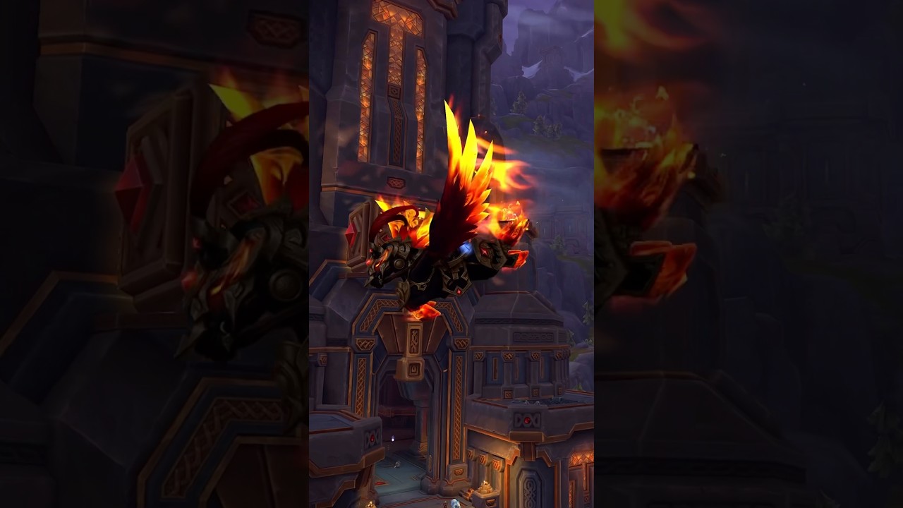 Маунт тільки за 6/12 міс підписки в WoW Scorching Valor 