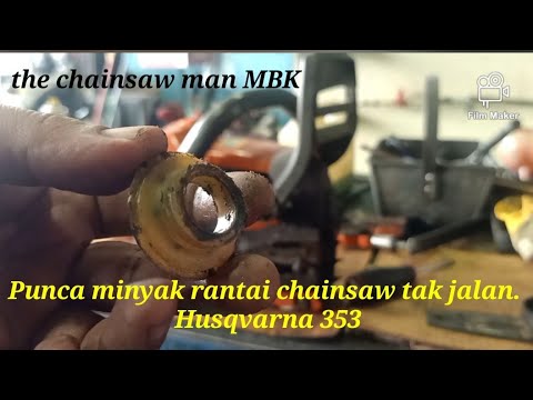 Video: Mengapakah minyak gergaji Husqvarna saya bocor?