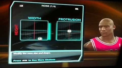 NBA 2k10 Michael Jordan tutorial