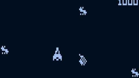 Super AstroDodge game for the CHIP-8 SuperChip