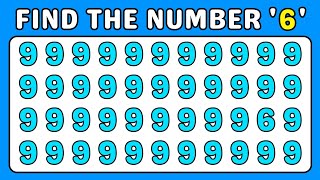 Find The Odd Number and Letter | Find The Odd One Out | Emoji Puzzle Quiz screenshot 5