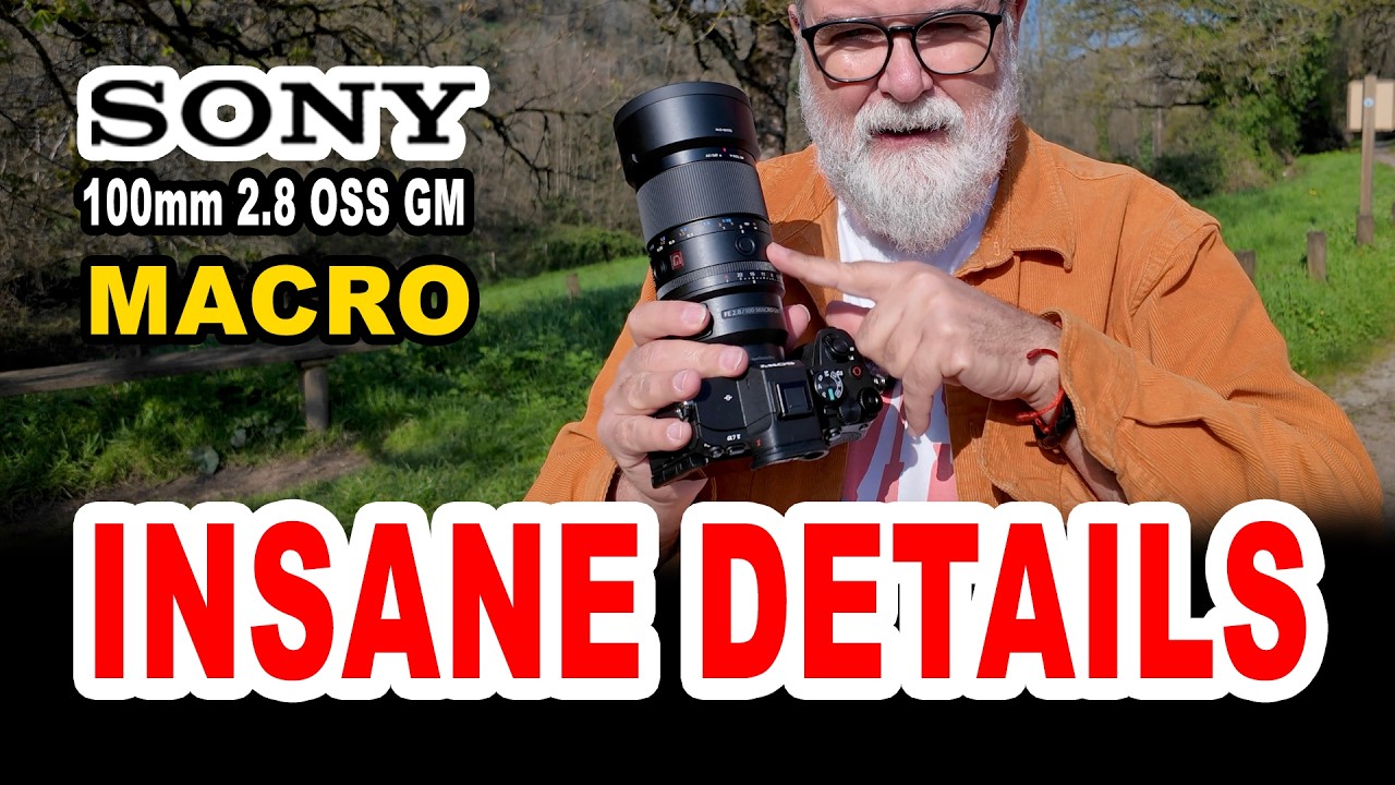 Sony 100mm F2.8 GM Macro: INSANE detail with the a7V - IN ENGLISH