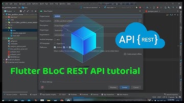 Flutter BLoC REST API tutorial. State management with flutter bloc.