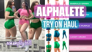NEW AMPLIFY?! | Alphalete Summer Collection Try On Haul \& Honest Review