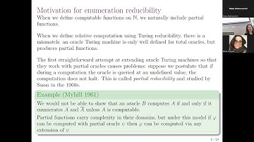 The theory of enumeration degrees and its fragments - Mariya Soskova