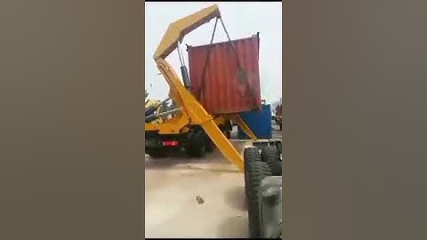 container side loader lifter trailer 1
