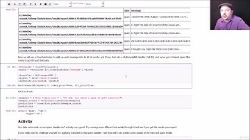 31  Activity Implementing a Spam Classifier with  Naive Bayes
