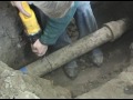 Installing a 4" sewer cleanout