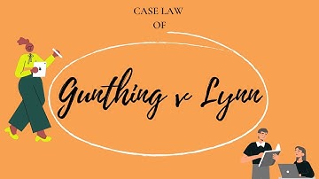 Gunthing v Lynn  | Case Files Uncovered