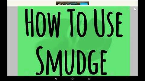 How To Use Smudge - Ibis Paint X Tutorial For Beginners