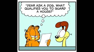 Garfield Comic Dub Ask A Dog - Guarding A House With Odies Big Muscles